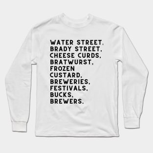 Milwaukee Proud Long Sleeve T-Shirt